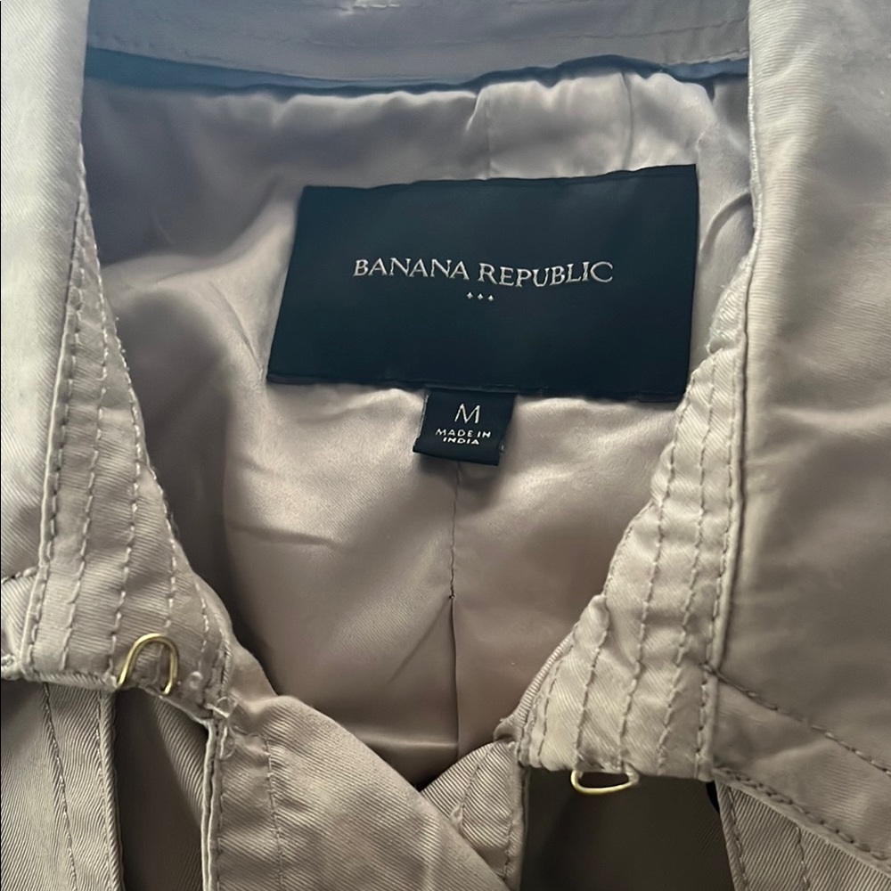 Banana Republic Tan Trench Coat